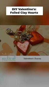 These Shiny Clay Hearts Are Easier Than They Look #diy #crafts #tutorial