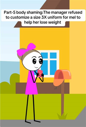 Part-5 body shaming:The manager refused to customize a size 3X uniform for mel to help her lose weight 😞Audio:@mell 🐝 🐝 #jobs #work #worklife #managersbelike
