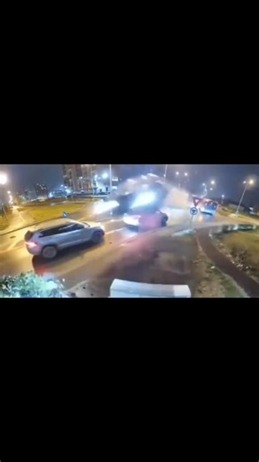 wild roundabout jump by a 4 wheeler