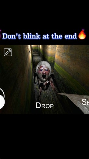 Granny 1 The Deadliest Sewer Monster! 😱 #granny #tricks #gaming #gameplay #shorts