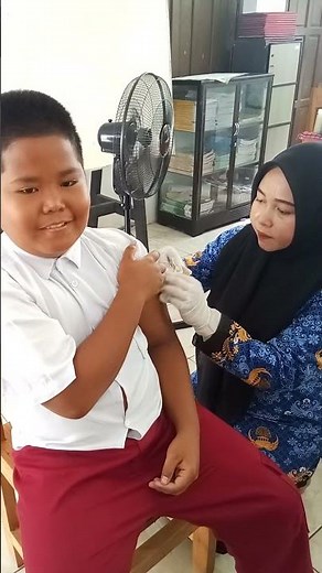 At School Immunization Injection #shorts #education