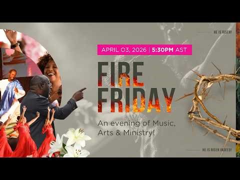 NDM Fire Friday | An Evening of Music, Arts & Ministry | April 3rd 2026
