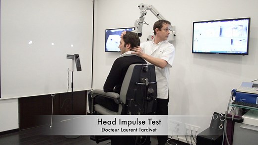Examen Equilibre - Head Impulse Test