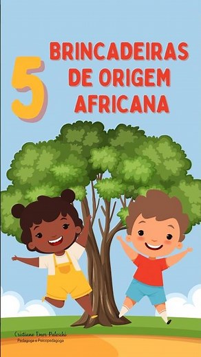 🤩 5 Brincadeiras de origem Africana! #culturaafricana #consciêncianegra #brincadeiras