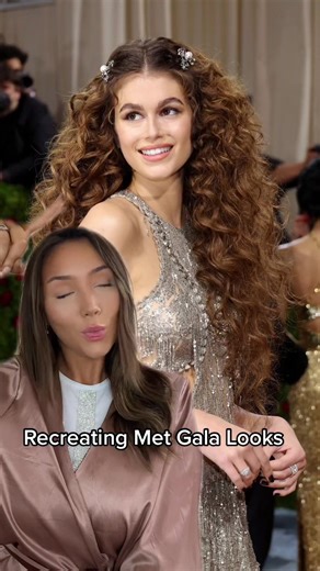 Recreating Met Gala 2022 Kaia Gerber Glam