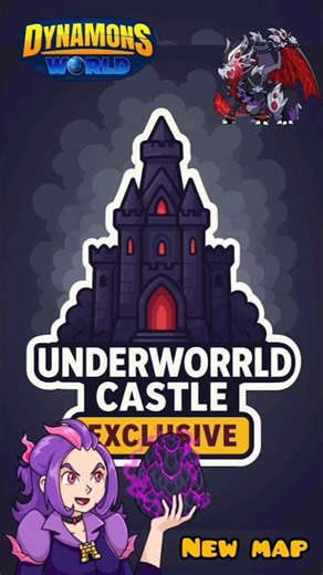 Dynamons World New Fan made map (DW) #dynamonsworld #shorts