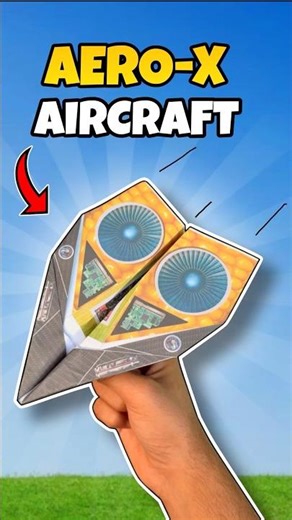 Aero-X Paper Aircraft | How to Make a Paper Airplane 🤩