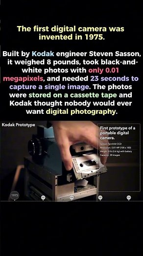 The First Digital Camera Looked Nothing Like Today’s Phones