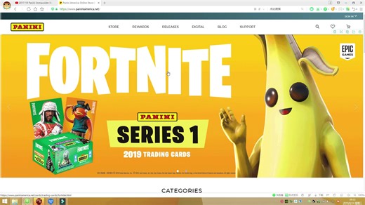 教大家如何在panini官网查询球星卡list