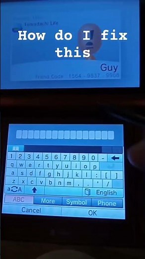 How do I fix my 3ds touch screen #3ds #nintendo #tomodachilife