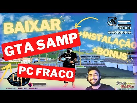 COMO BAIXAR E INSTALAR GTA SAMP EM PC FRACO! 🔥 ATUALIZADO 2023 COM DRAKENLD + BÔNUS! #gtarp #brp ✅