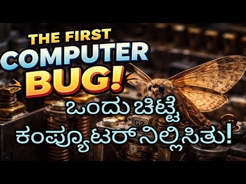 ಕಂಪ್ಯೂಟರ್ ಇತಿಹಾಸದ ಮೊದಲ Bug ಕಥೆlBug ಪದದ ಹಿಂದೆ ಇರುವ ನಿಜವಾದ ಕಥೆ