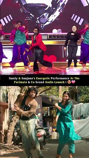 Sandy & Sanjana's Energetic Performance | Part 2 | 🤩🩷 #ParimalaandCo #Sandy #Foxn #love #dance