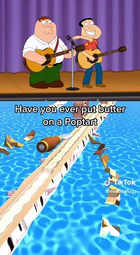 Butter on Poptart: Family Guy's Quirky Snack Idea