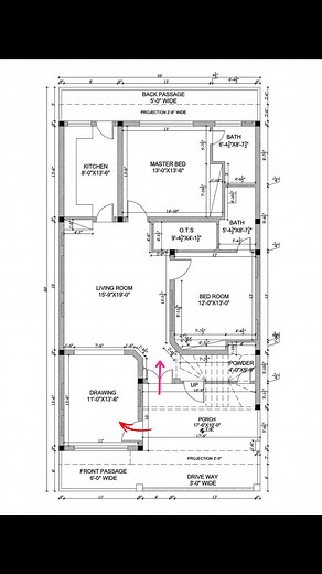 30x60 2bhk house plan🏠😍 . . . . #houseplan #Homeplan #homedesign #floorplan #architecture #homesweethome | House Plan Designs