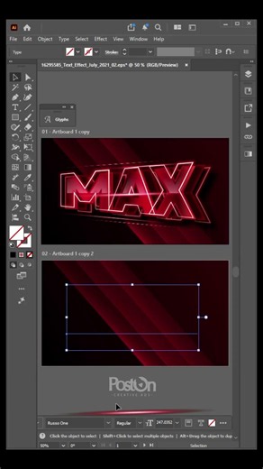 Illustrator Tutorial 2026 | Tips for copying text effects in Illustrator #tutorial #illustrator