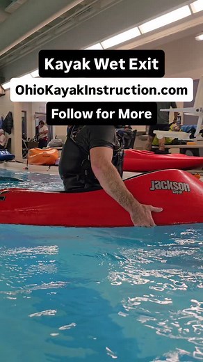 As requested, the under water angle of a Wet Exit. #kayakinstruction #learntokayak #kayaktips #kayaking101 #kayaklessons #KayakTraining #paddleskills #KayakTechnique #whitewaterkayaking #ourdooreducation #kayaktutorial #ohiokayakinstruction | Eric Bartl