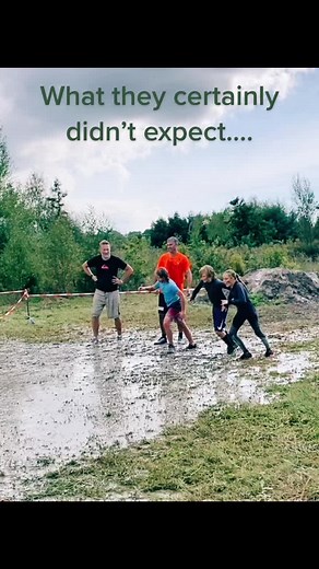 Unexpected Obstacle Course Surprise for My Family and Friends