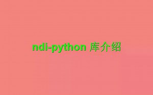 1. ndi-python 库介绍