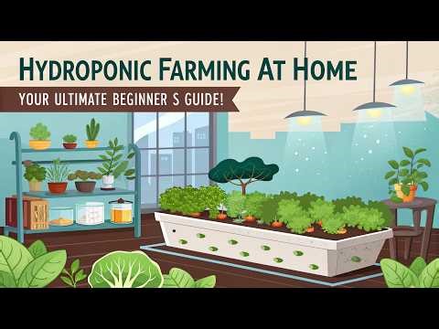 Hydroponic Farming at Home: Your Ultimate Beginner’s Guide!
