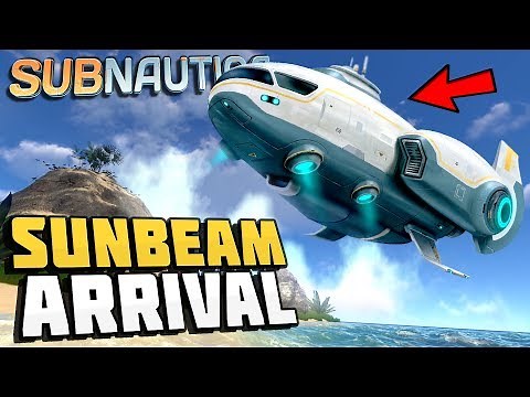 Subnautica - THE SUNBEAM ARRIVAL! - Sunbeam Rescue Ship Event - Let's Play Subnautica Gameplay