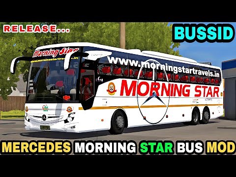 RELEASE MERCEDES MORNING STAR BUS MOD For Bussid || Bussid Mod || Offroad Gamers ||