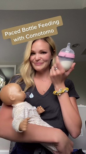 Paced Bottle Feeding #newmomtips #reflux #breastfeeding #infantfeeding #bottlefeeding #newparents