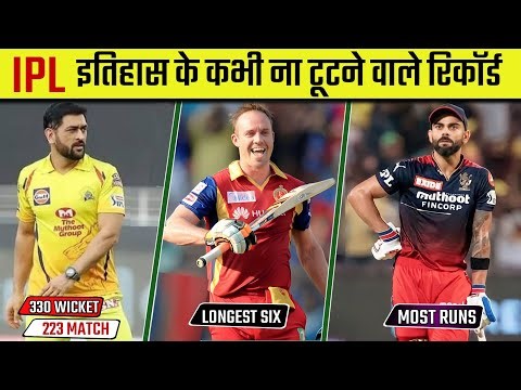 ये है IPL के कभी न टूटने वाले 10 रिकॉर्ड | Top 10 Unbreakable Records of IPL | 2024 | Risen Sports