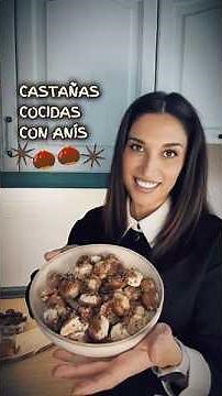🍂🌰¡Castañas Cocidas con Anís: Dulce Otoñal Rápido y Fácil!