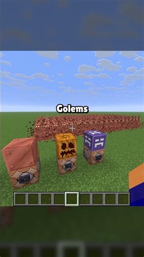 Can Copper Golems be Left-Handed? #minecraft