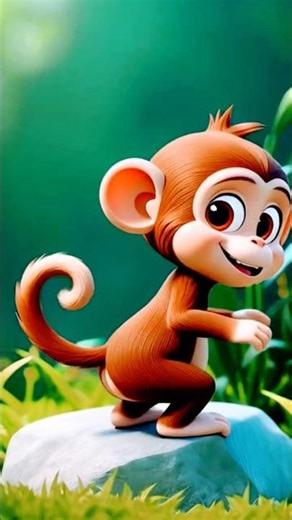 “OMG! Monkey Fart On Dance 😂🔥 | Funniest Animal Clip Ever” #funny#monkey#fart#shorts #bharattoons