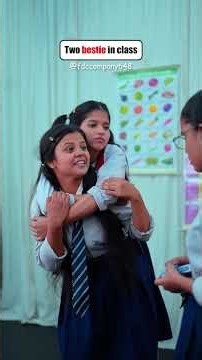 Two bestie in class| #youtubeshorts #funny #comedy #bestie #shorts #fdccompany