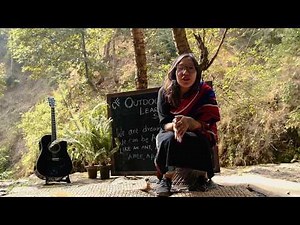 CYF Founder Haushala Thapa Introduces Life Vision Academy's Outdoor Learning Space (Godavari, Nepal)