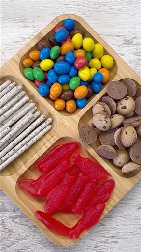 Best ASMR video || Filling platter with sweets