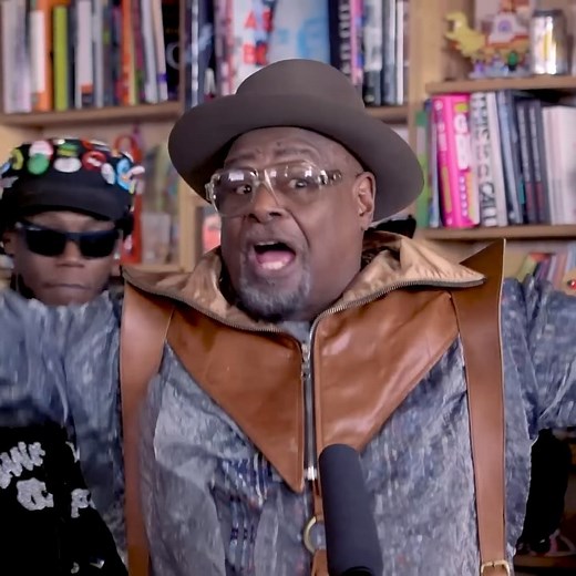The Legends Of Music on Instagram: "George Clinton & The P-Funk performing “Give up the Funk (Tear the Roof off the Sucker)” Live at their Tiny Desk Concert #Music #FunkRock #Funk #RockNRoll #GeorgeClinton #parliament #Funkadelic"