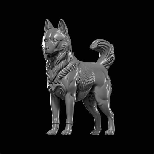 Husky STL File for 3D Printing - Etsy Canada