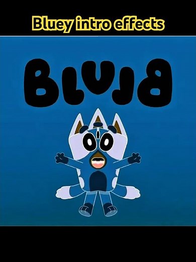 Bluey intro effects | Inverted Mirror