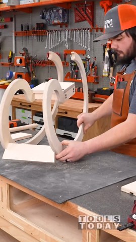 ToolsToday | What do you think of how this rocking toy turned out? Assembling a rocking toy with the help of the Fein 12v drill, Rikon 12v impact and... | Instagram