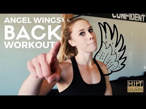 Angel Wings Back Workout | Ladder Circuit