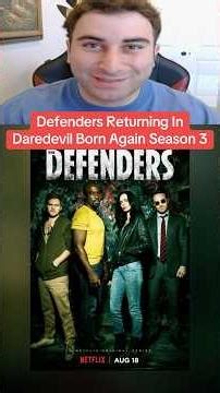 The Defenders Returning In Daredevil BA Season 3!!! #marvel