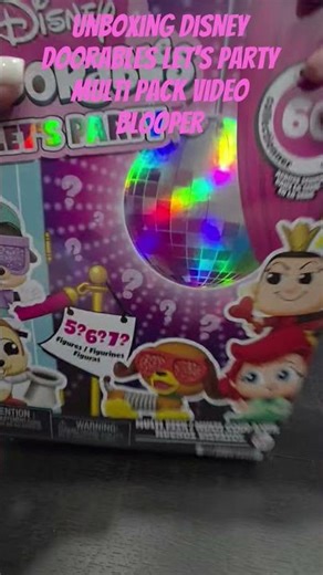 Unboxing Disney Doorables Let's Party Multi Pack Blooper😆🤣😂😹