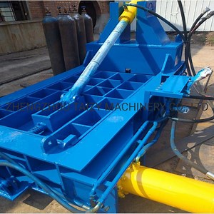 [Hot Item] Hydraulic Car Scrap Press Semi-Automatic Metal Hydraulic Baler Machine
