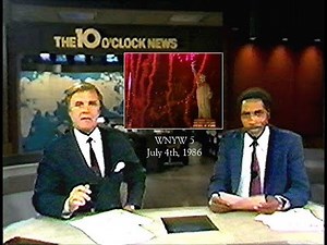 WNYW 5 News Updates (John Roland) and Open, July 4th, 1986 (Bill McCreary, Jim Ryan)