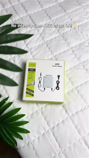 Stay connected anytime—kahit brownout, walang problema with Avidus 7800mAh Mini UPS #UPS