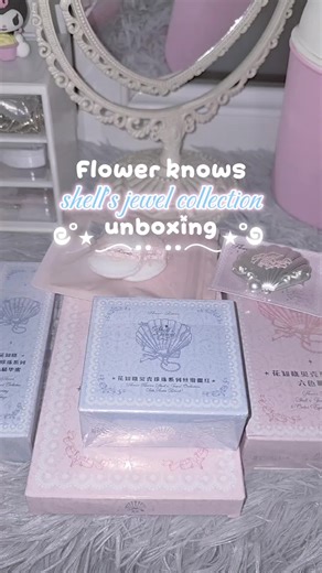 unboxing🎀#flowerknows #coquetteaesthetic #plsblowthisup #wonyoungism #flowerknowsunboxing