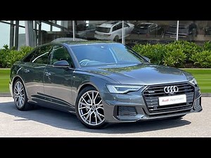 2022 Approved Used Audi A6 Saloon Black Edition 40 TDI quattro 204 PS S tronic | Stoke Audi