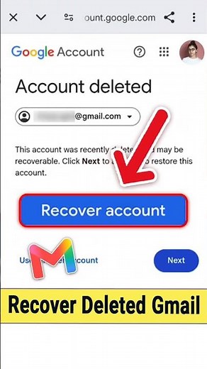 How to Recover Deleted Gmail Account || How to Recover Permanently Deleted Gmail Account #recover
