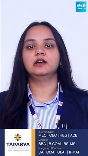 How I Secured Placements at Genpact & Onex | Tapasya Degree College Success Story | Sakshi Tv