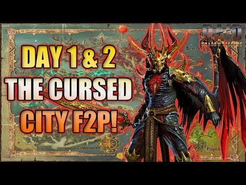 NETHER SPIDER WAS A PAIN! CURSED CITY DAY 1 & 2! Raid: Shadow Legends