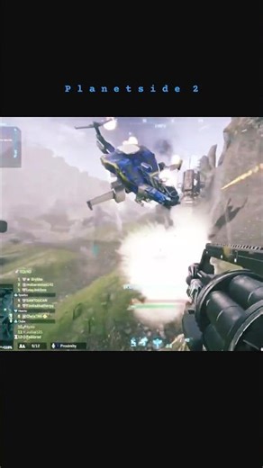 Dodging Bullets From NC #planetside2 #gamingshorts
